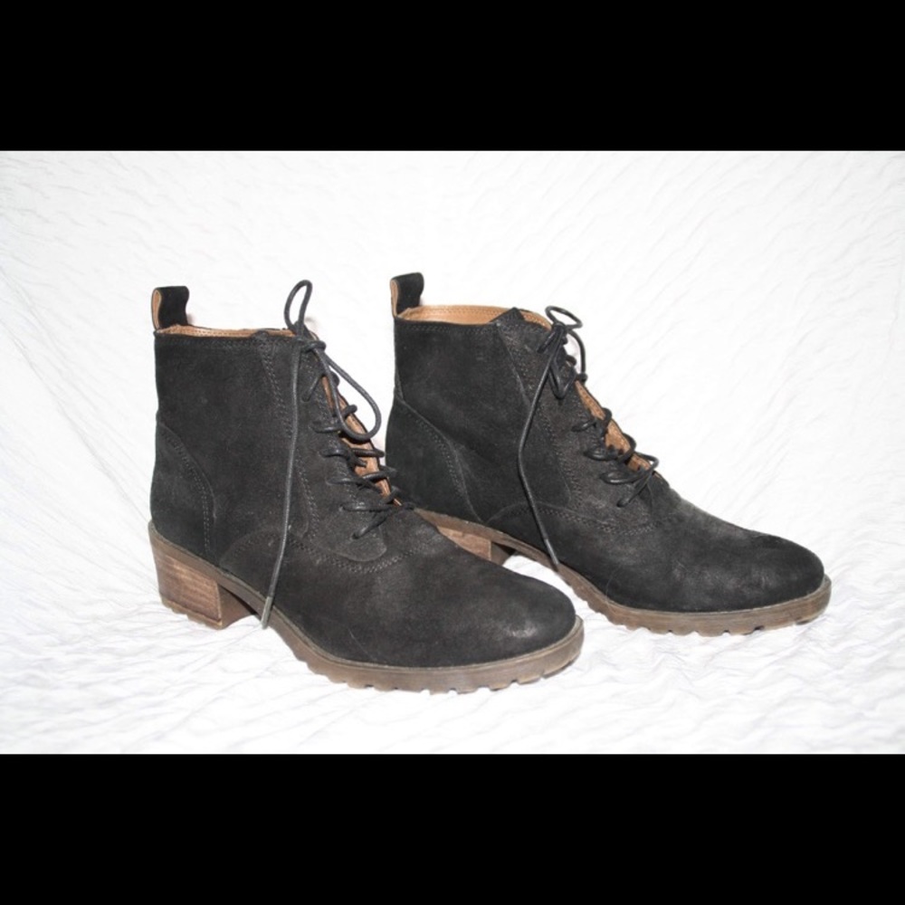Lucky Brand Tamela suede boots
